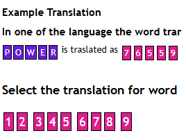 Coding and Decoding Puzzle 1 – Medium level pattern recognition challenge