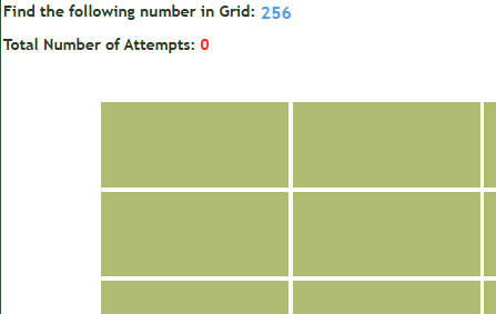 Math Puzzle – Find powers of two in a hidden number grid