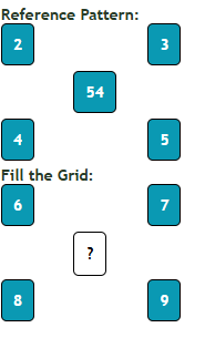 Intermediate math puzzle 2 level 2 to improve pattern recognition and logical reasoning skills