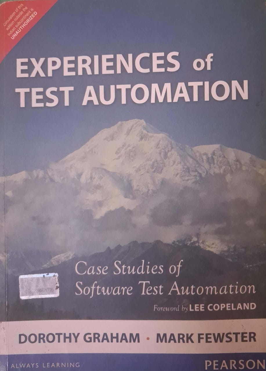 Experiences of Test Automation