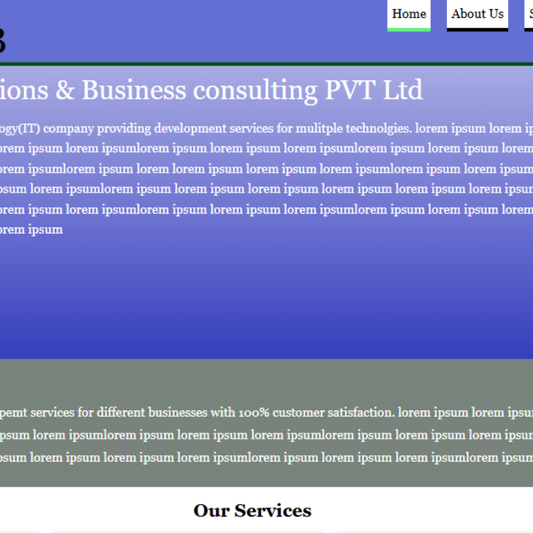 We help you Design web site in Affordable prices