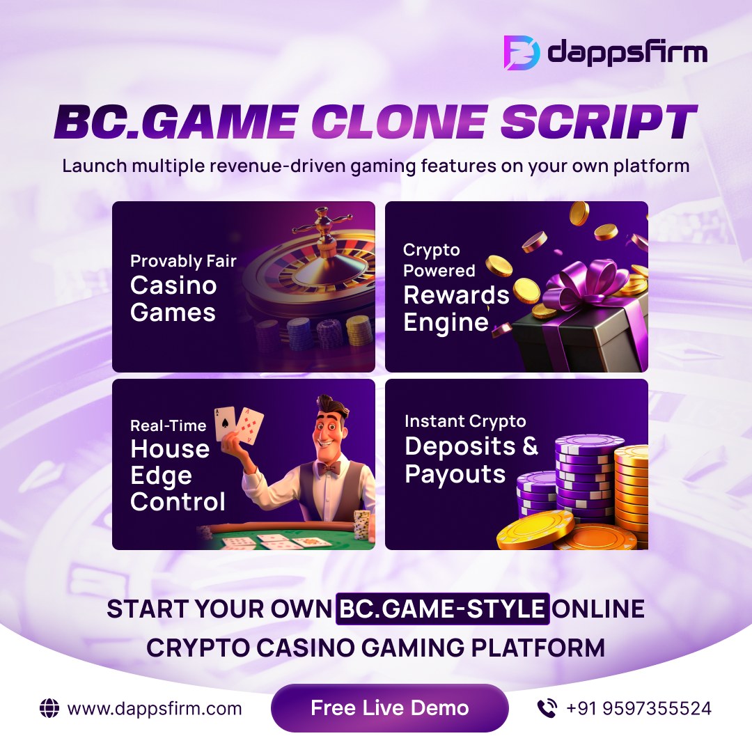 Avail Bc game Clone Script at Low Cost