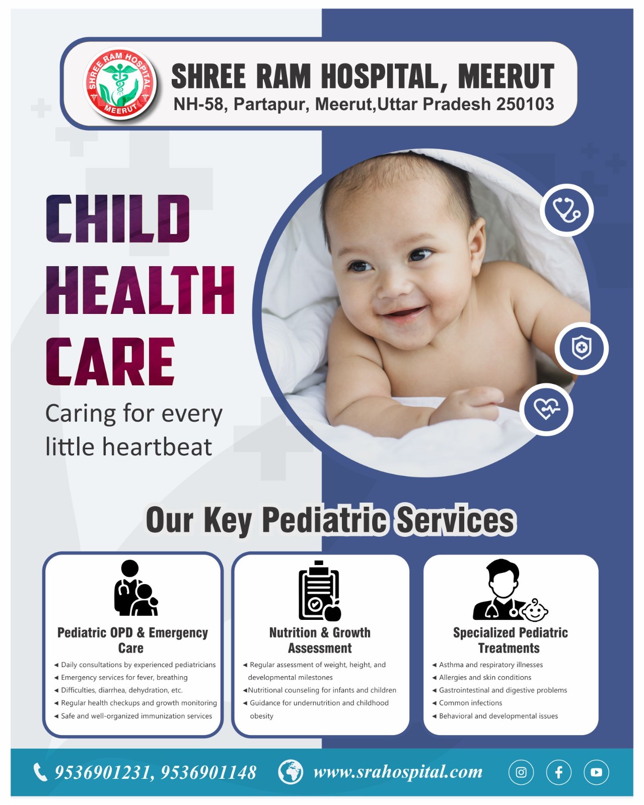 Best pediatric hospital in Meerut