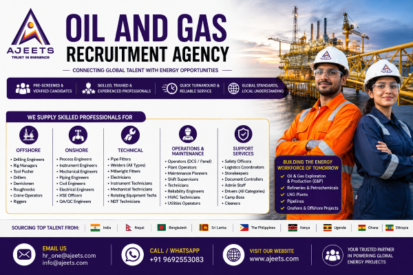 Oil and Gas Recruitment Agency in KSA