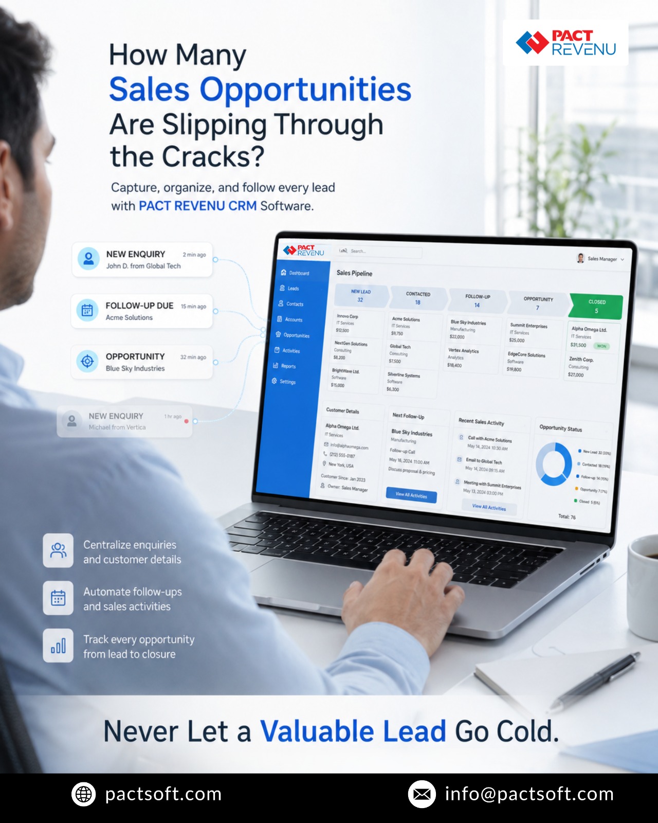 PACT REVENU CRM Software