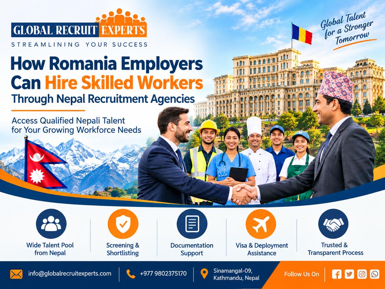 Romania Recruitment Agency in Nepal