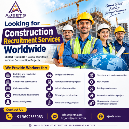 Construction Recruitment Services for EUROPE