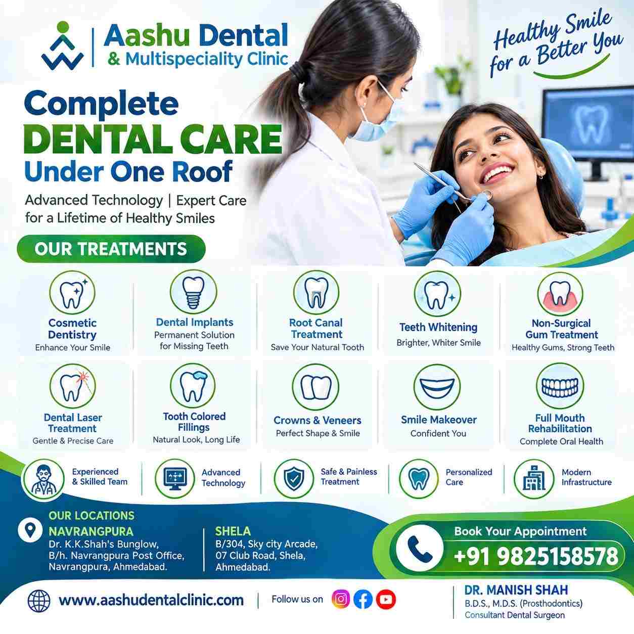 Modern Dental Clinic for Smile Oral Care DR Manish