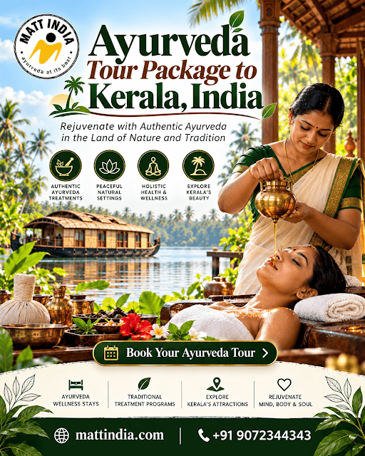 Ayurveda Tour Package to Kerala India
